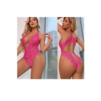 Ngiysem Fuşya Özel Bölgesi Ve Sırtı Açık Babydoll Seksi Gecelik 15064