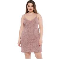 Bella Notte A Kalite Desenli Büyük Beden Cotton Gecelik 18162