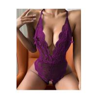 Bella Notte Mor Özel Bölgesi Ve Sırtı Açık Babydoll Seksi Gecelik 15046