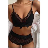Bella Notte Siyah Seksi Çok Şık Yüksek Bel Şortlu Takım 18502