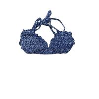 Bella Notte Desenli Üçgen Bikini Üstü L05U