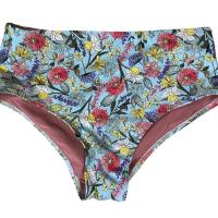 Bella Notte Yüksek Bel Çiçek Desenli Bikini Altı P22A