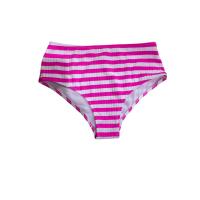 Bella Notte Yüksek Bel Pembe Beyaz Bikini Altı P46A