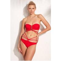 Bella Notte Kırmızı İp Zincir Detaylı Bikini Takım N01T