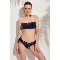 Bella Notte Straplez Fırfırlı Puanlı Bikini Takım N22T