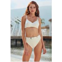 Bella Notte Kemerli Beyaz Bikini Takım N28T