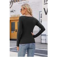 Bella Notte Siyah Uzun Kollu Trend Bluz BN6576S