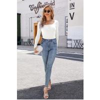 Bella Notte Beyaz Uzun Kollu Trend Bluz BN6576B