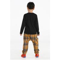 Casabony Casa Laci Ekose Pantolon + T-shirt Takım BN-059