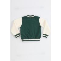 Casabony Cs Yeşil Unisex Kolej Ceket BN-008