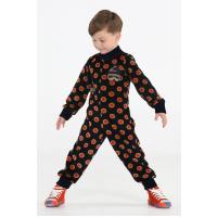 Casabony Kadife Unisex Çocuk Uzay Tulum BN-032