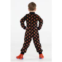 Casabony Kadife Unisex Çocuk Uzay Tulum BN-032