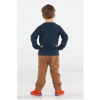 Casabony Kahve Yazılı Dino Jogger Pantolon + Tshirt Takım BN-043
