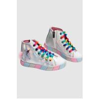 Casabony Kedi Prenses Mavi Kız Çocuk Sneakers  BN-021