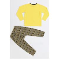 Casabony My Dad Ekose Erkek Çocuk Pantolon + T-shirt Takım BN-052