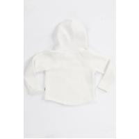 Casabony Ninja Casa Baskılı Ekru Unisex Sweatshirt BN-068
