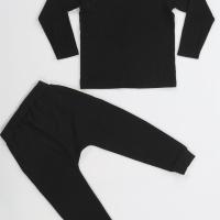 Casabony Out Dino Siyah Baggy Pantolon + T-shirt Takım  BN-016