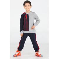 Casabony Stripe Erkek Çocuk Eşofman Takım BN-001