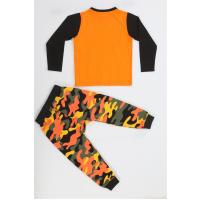 Casabony Star Kamuflaj Baggy Pantolon + T-shirt Takım   BN-022