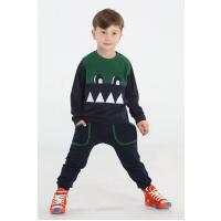 Casabony Timsah Cepli Baggy Pantolon + T-shirt Takım BN-050