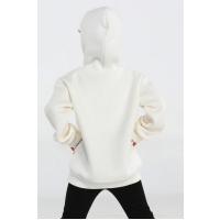 Casabony Unicorn Off-White Kız Sweatshirt  BN-051