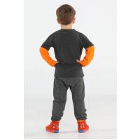 Casabony Yes No Antrasit Baggy Pantolon + T-shirt Takım BN-037