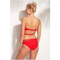 Bella Notte Kırmızı İp Zincir Detaylı Bikini Takım N01T