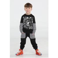 Casabony Grafiti Erkek Çocuk Pantolon + T-shirt Takım   BN-009